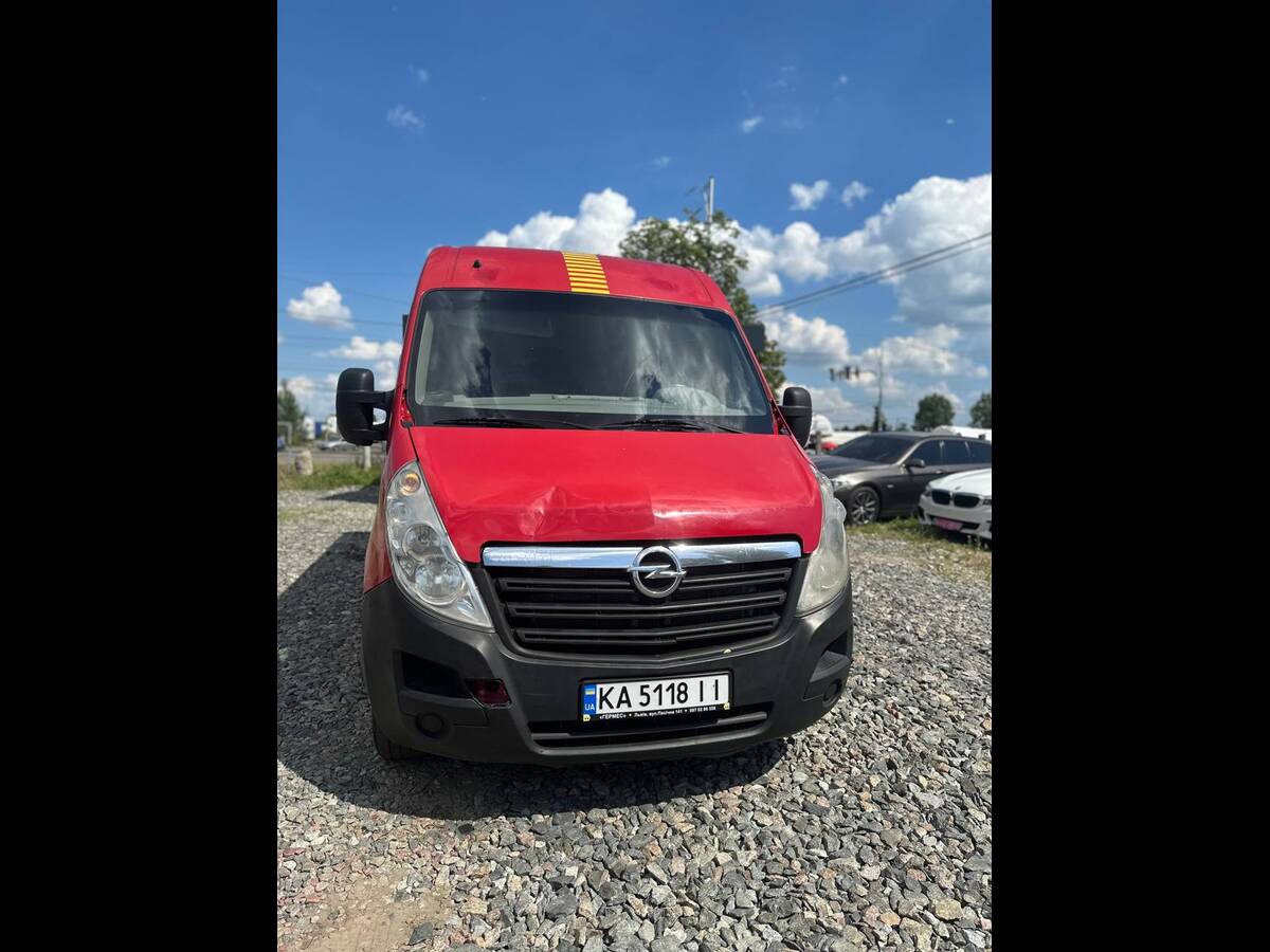 Opel Movano 2010 (Опель Мовано) — фото 2 з 5